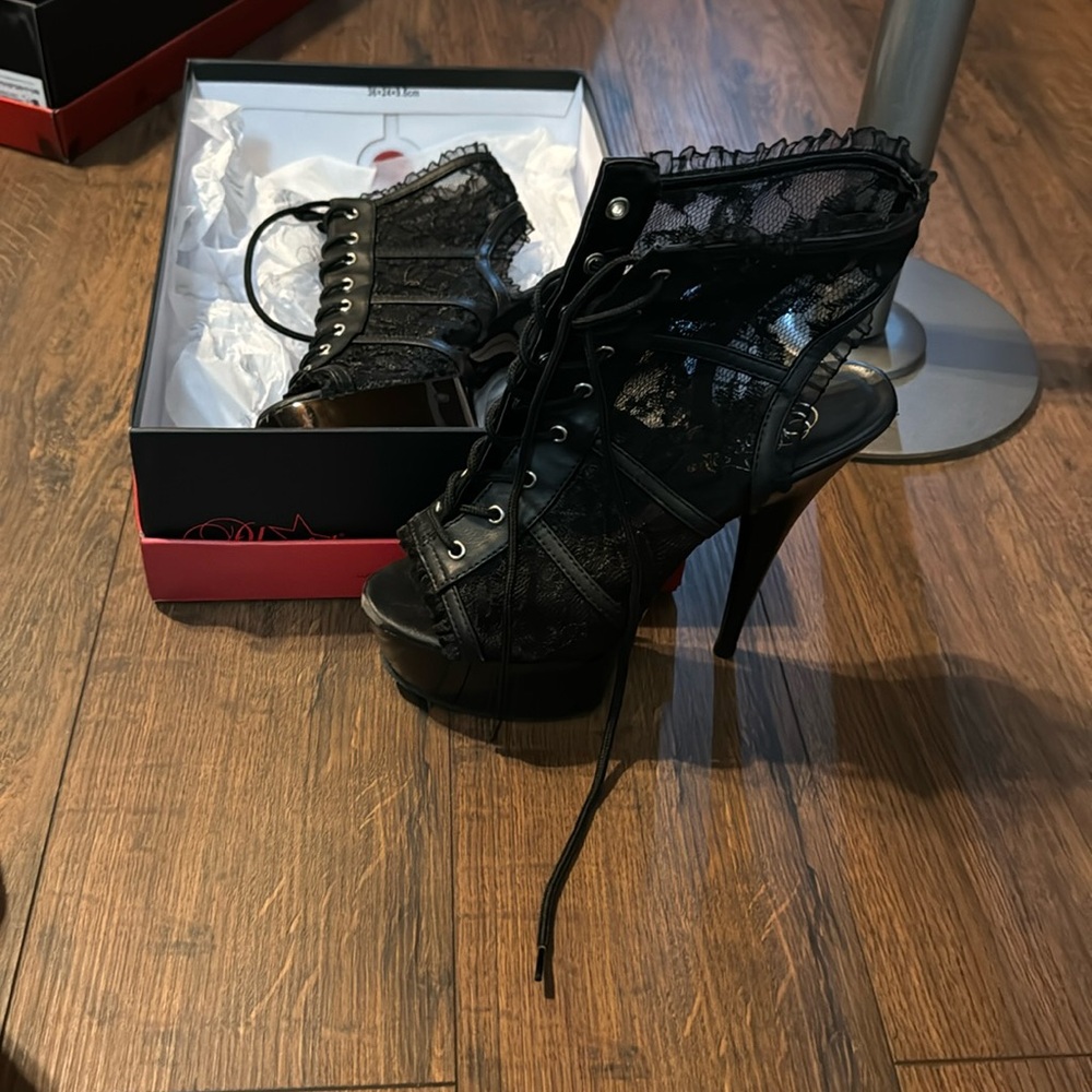 Dancer heels pleaser brand
